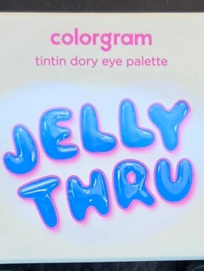 Colorgram Jelly Thru Tintin Dory Eye Palette K-Beauty Eyeshadow New